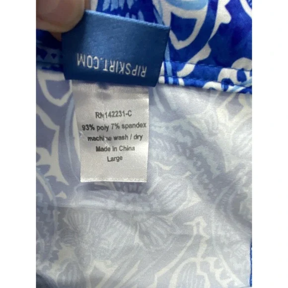 RipSkirt Skirt Womens Large Floral Paisley Swim Beach Quick Dry‎ Pockets Wrap - Picture 9 of 13